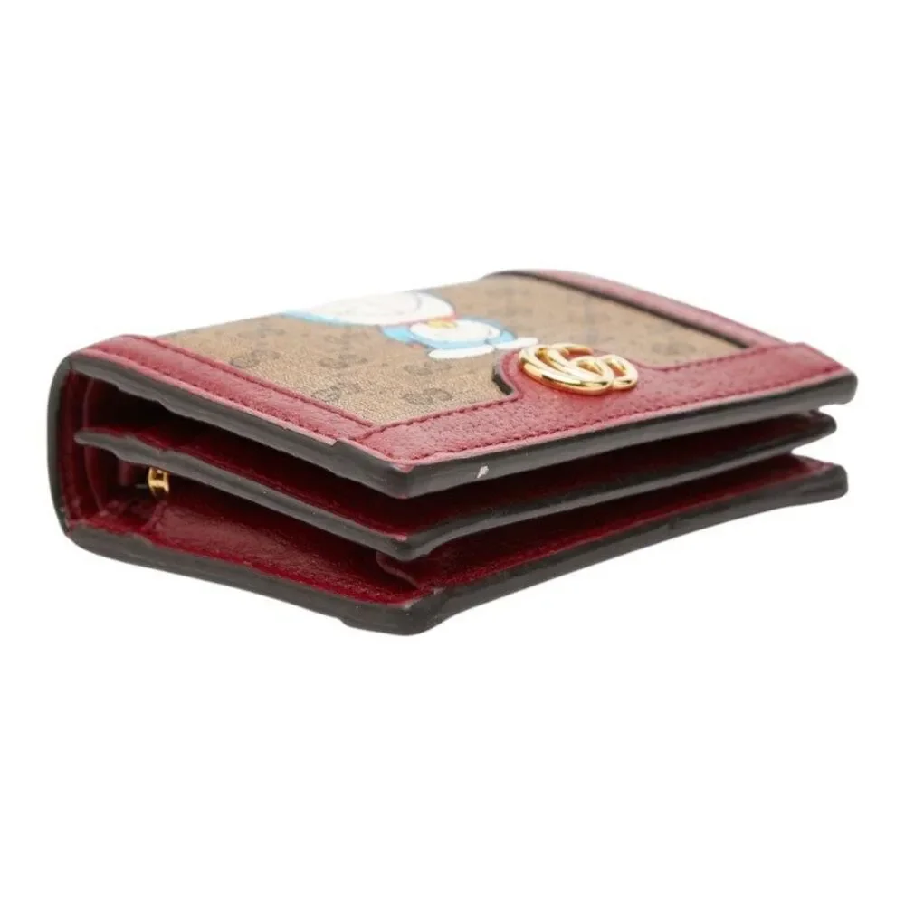 Gucci Mini GG Supreme Doraemon Bi-fold Wallet